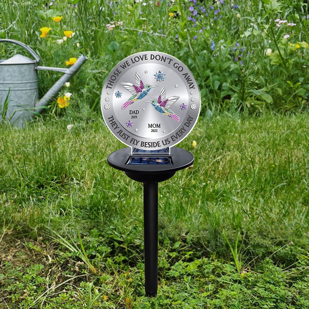 Those We Love Beside Us Every Day - Personalized Solar Light