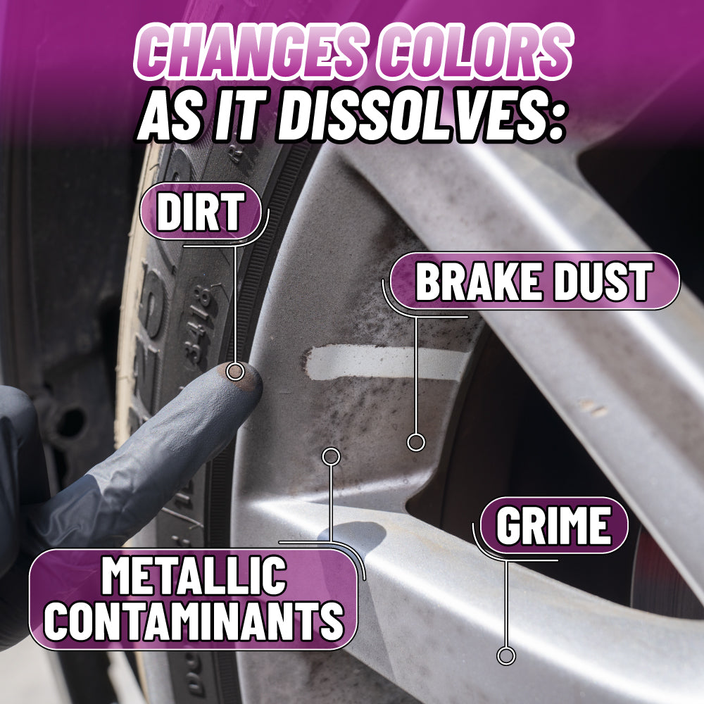 Two Face Color Changing Wheel Cleaner (2-Pack) - image 3