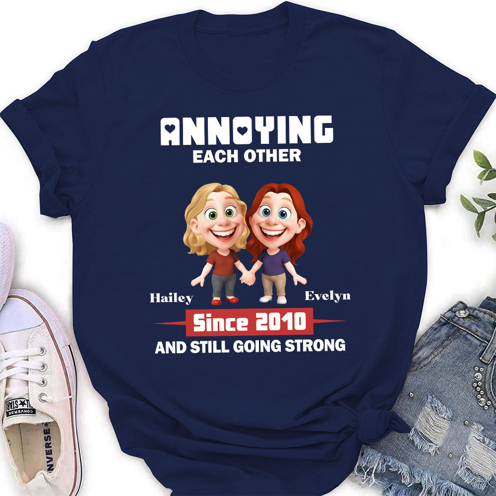 Custom Anniversary Keepsake Gifts For Couple • Me And You Forever Same Sex Ver - Personalized Shirt