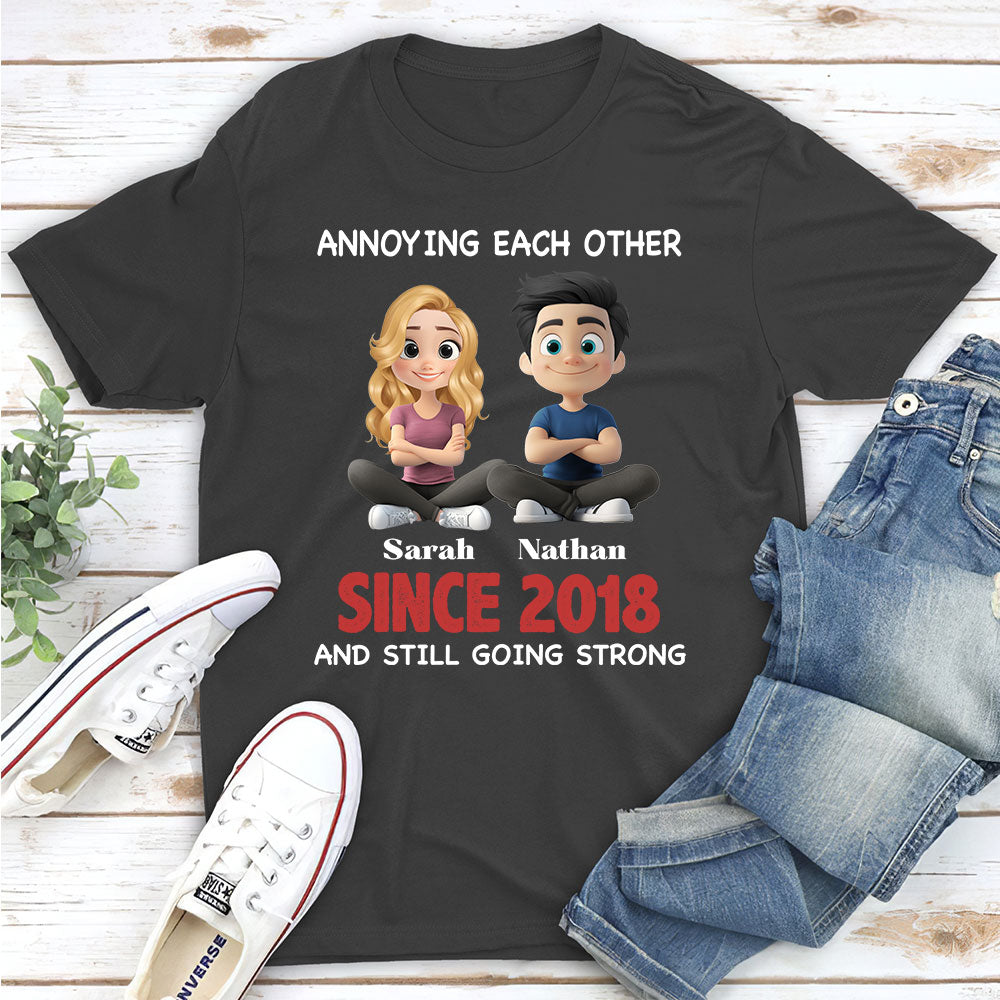 Custom Christmas Anniversary Keepsake Gifts For Husband • Together Forever - Personalized Shirt