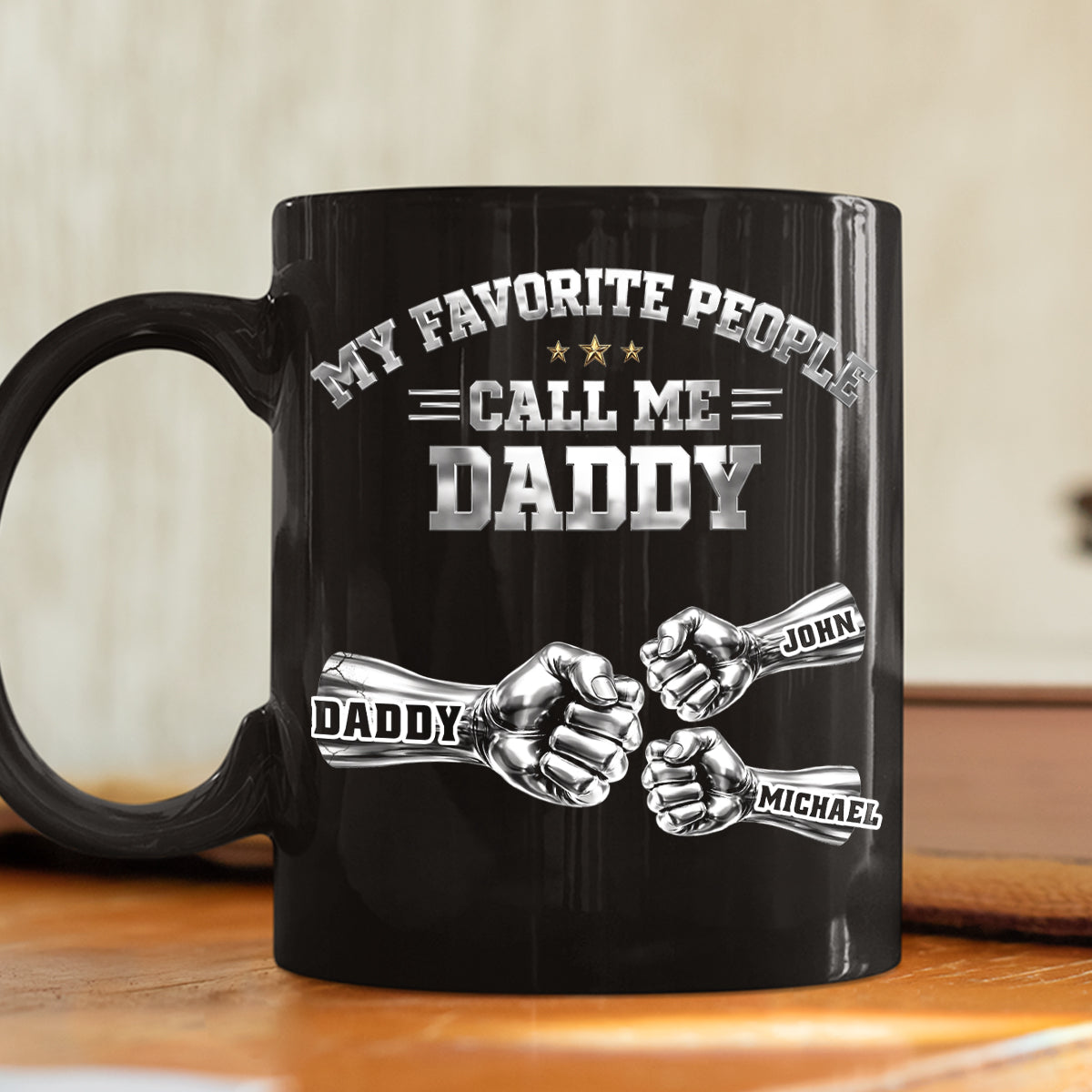 Custom Christmas & Birthday Keepsake Gift • Favorite People - Personalized Coffee Mug