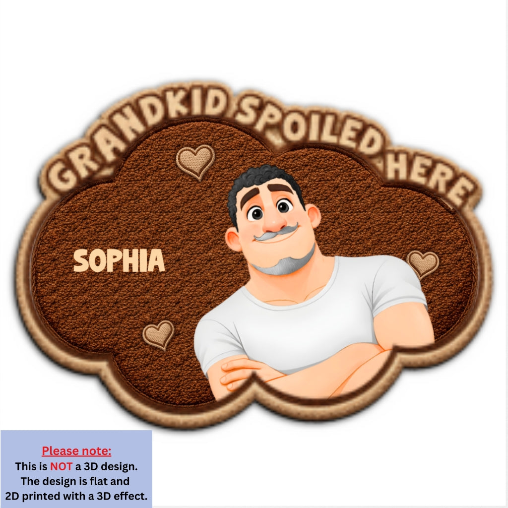 Grandma Craft Crew - Personalized Doormat