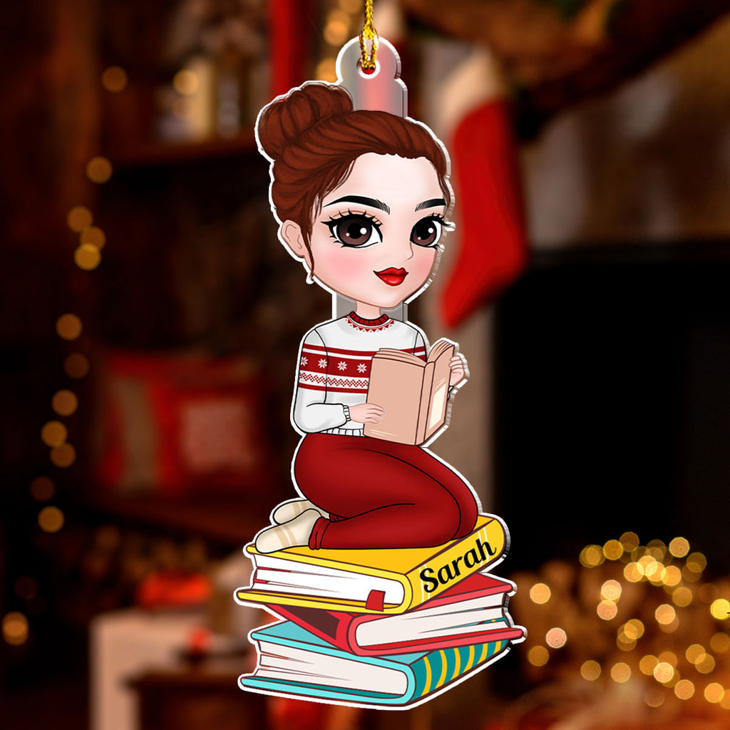 Custom Keepsake Christmas Ornament •  Books In Souls - Personalized Acrylic Ornament