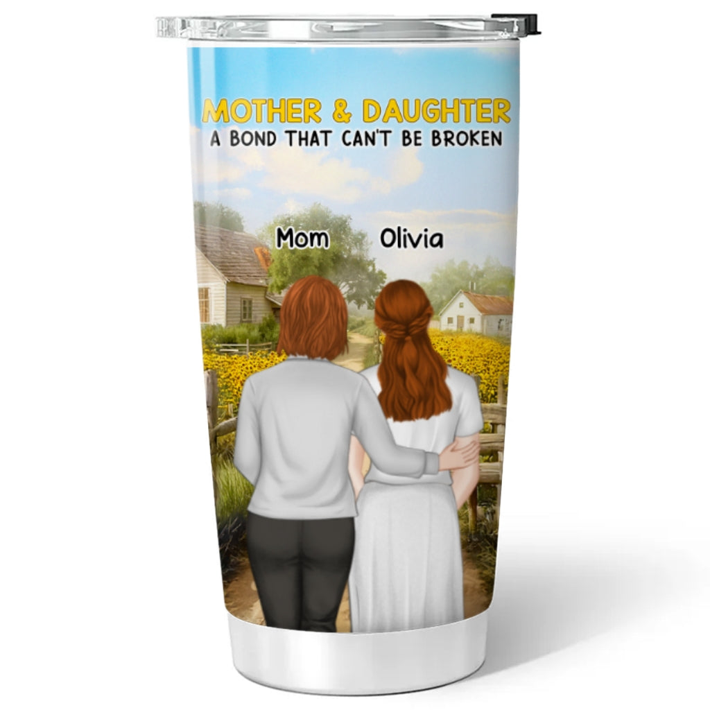 Custom Mother's Day Birthday Gifts For Mom • Mother And Daughter - Personalized Tumbler
