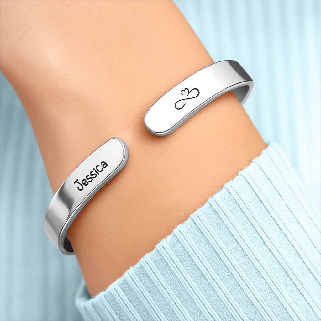 My Unpaid Therapist - Personalized Bracelet Cuff