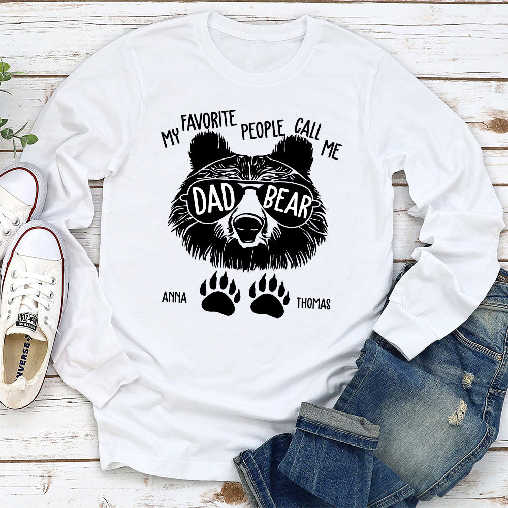 Custom Father's Day, Special Gift for Dad & Grandpa • They Call Me Papa - Personalized Shirt