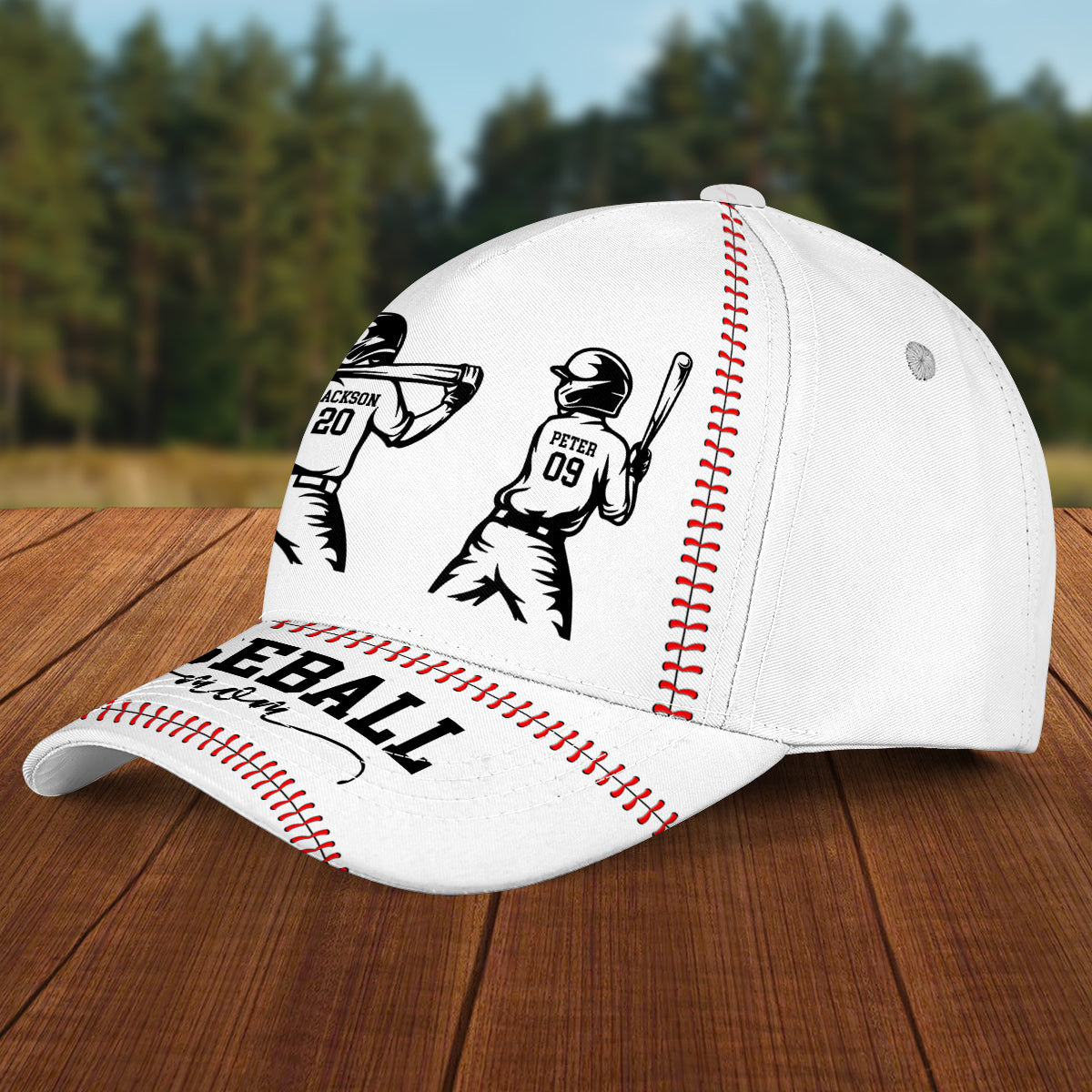 Baseball Mom - Personalized Classic Cap