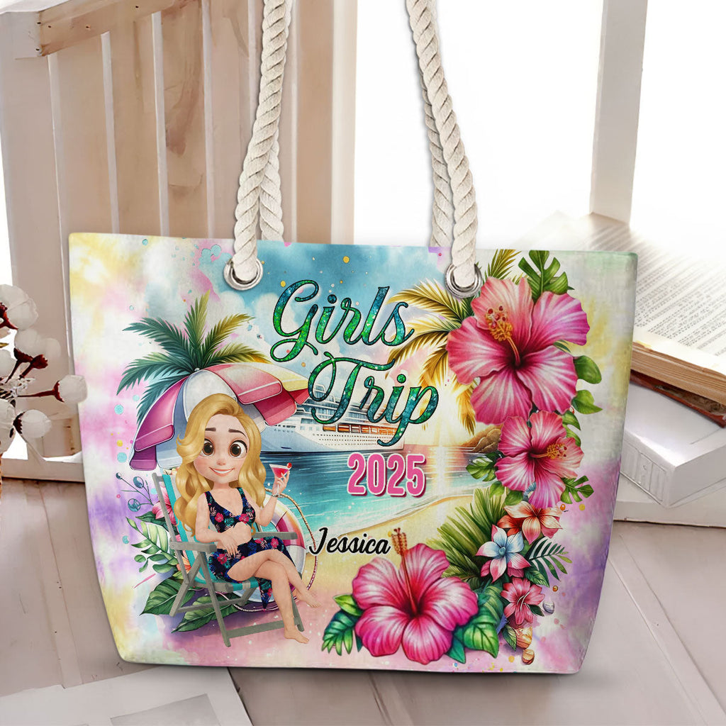 Girls Trip - Personalized Beach Bag