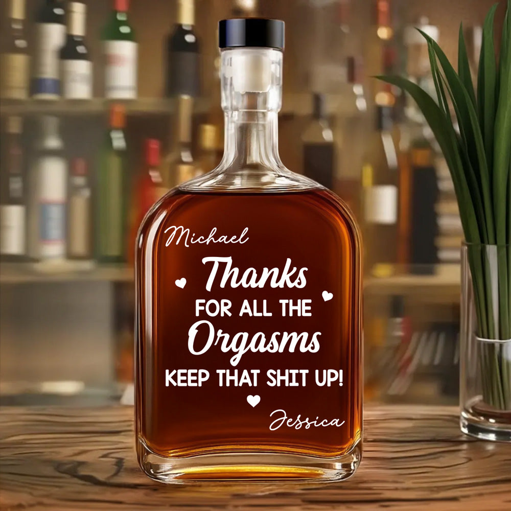 Keep It Up - Personalized Spirits Decanter