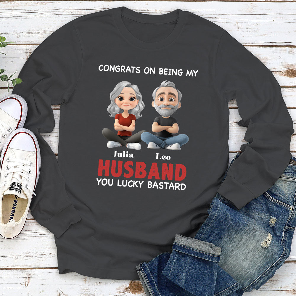 Custom Christmas Anniversary Keepsake Gifts For Husband • Timeless Love - Personalized Shirt