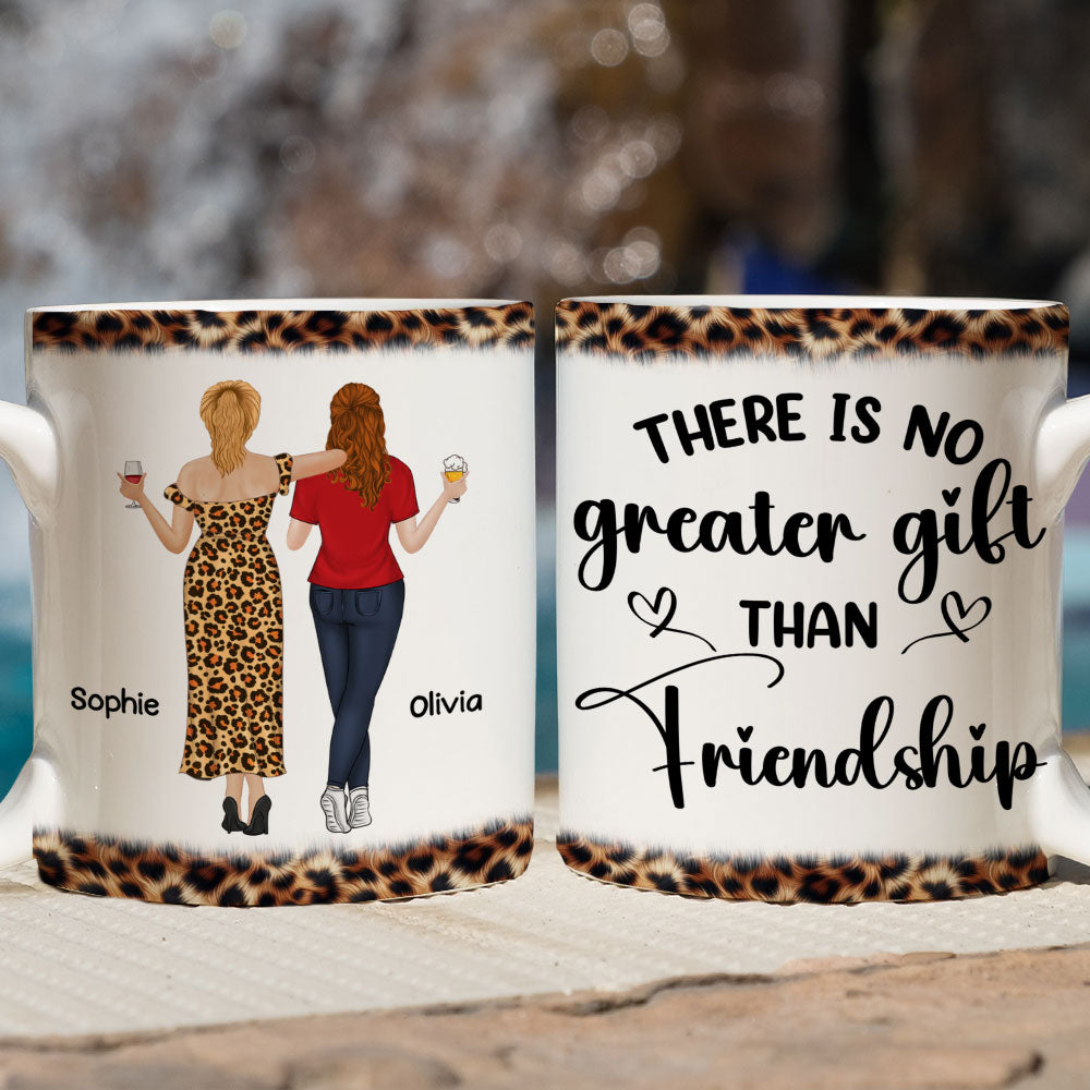 Custom Best Friend, Christmas & Birthday Friendship Keepsake Gift • Our Friendship - Personalized Coffee Mug