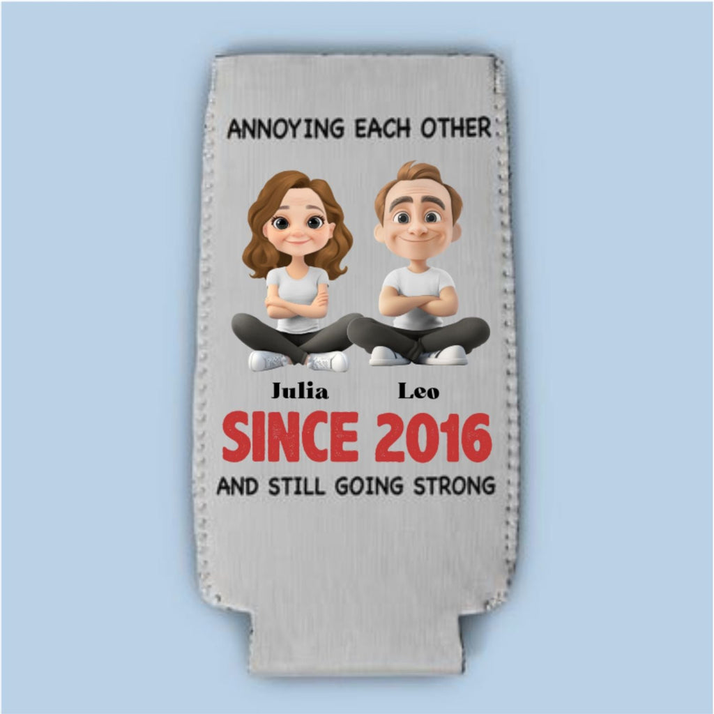 Together Forever - Personalized Skinny Can Cooler