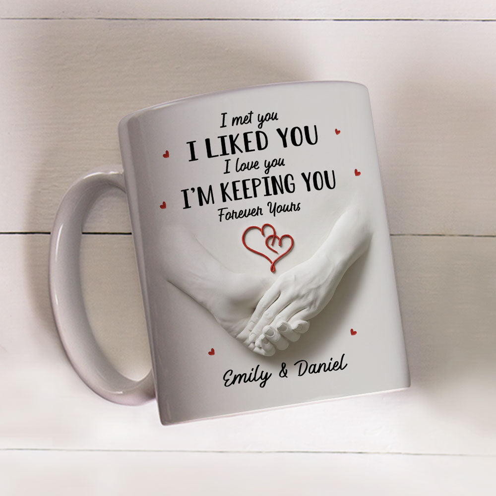 Custom Anniversary Keepsake Gifts For Couple • Just The Two of Us - Personalized Coffee Mug