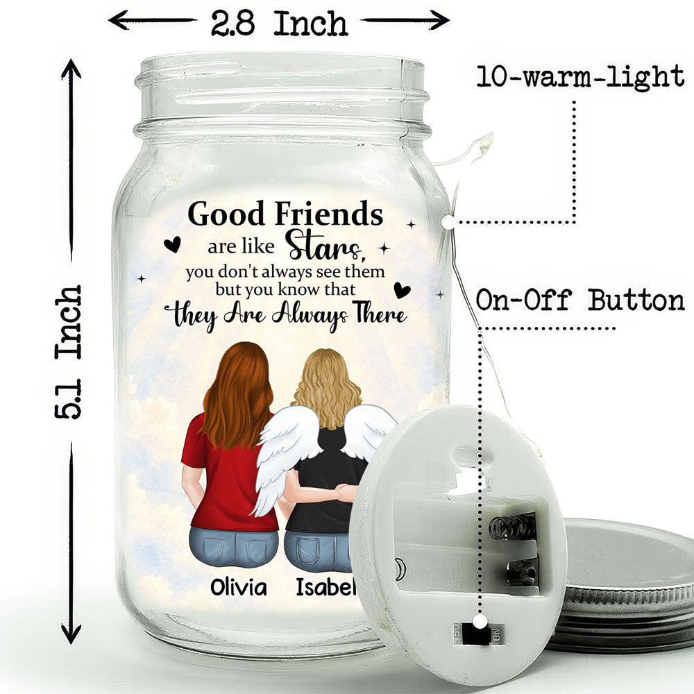 Always With Me - Personalized Mason Jar Light