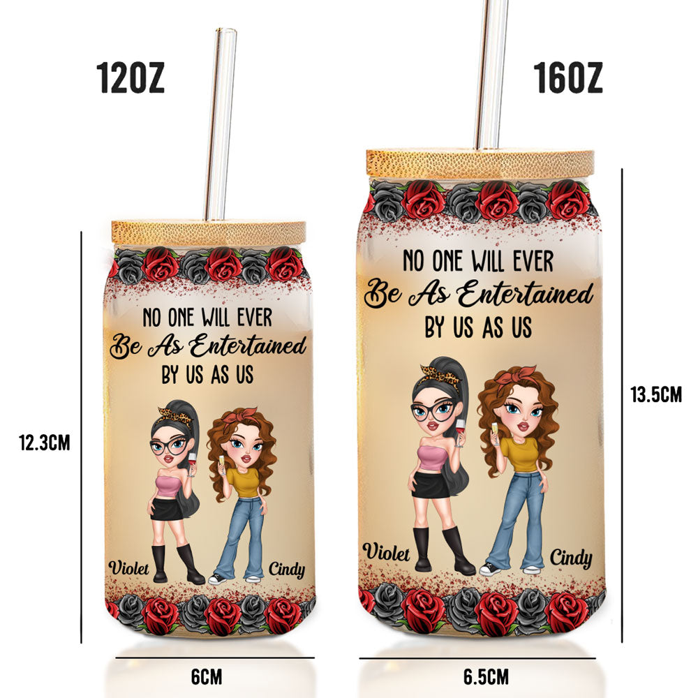No One Will Ever - Personalized Glass Can