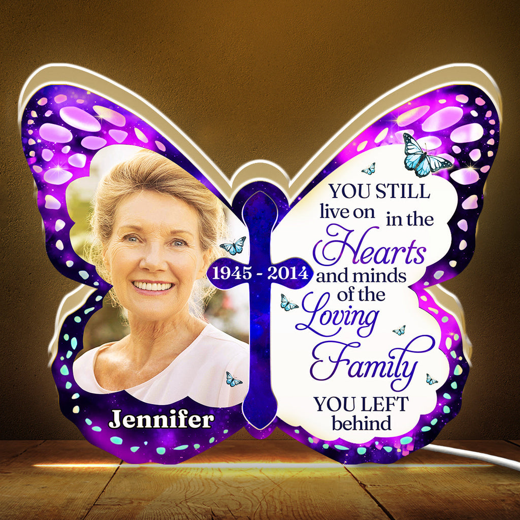 Hearts And Minds - Personalized Light Box