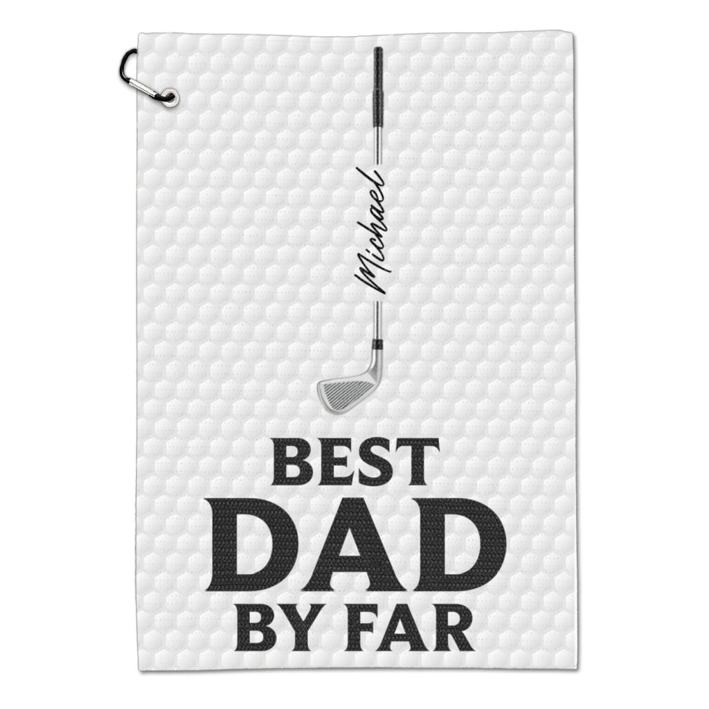 Best Daddy By Par - Personalized Golf Towel