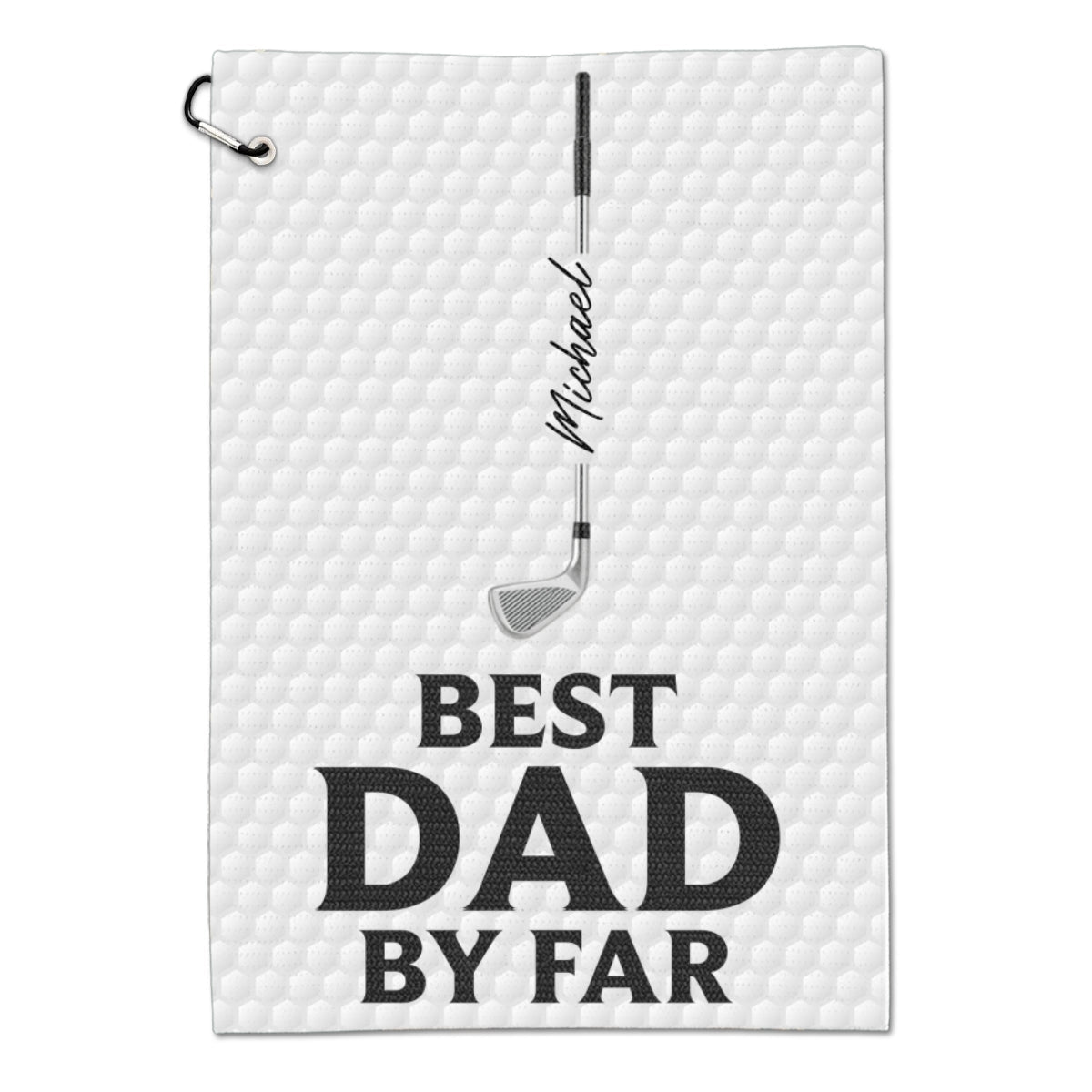 Best Daddy By Par - Personalized Golf Towel