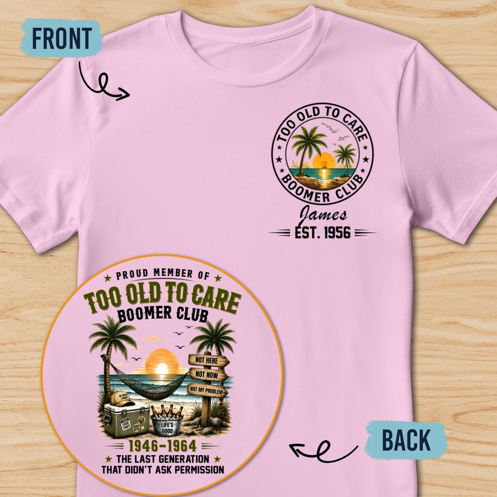 Custom Best Friend, Christmas & Birthday Friendship Keepsake Gift • My Give A Damn Is Broken - Personalized Shirt