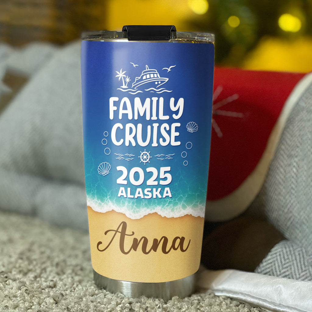 Family Cruise - Personalized Tumbler