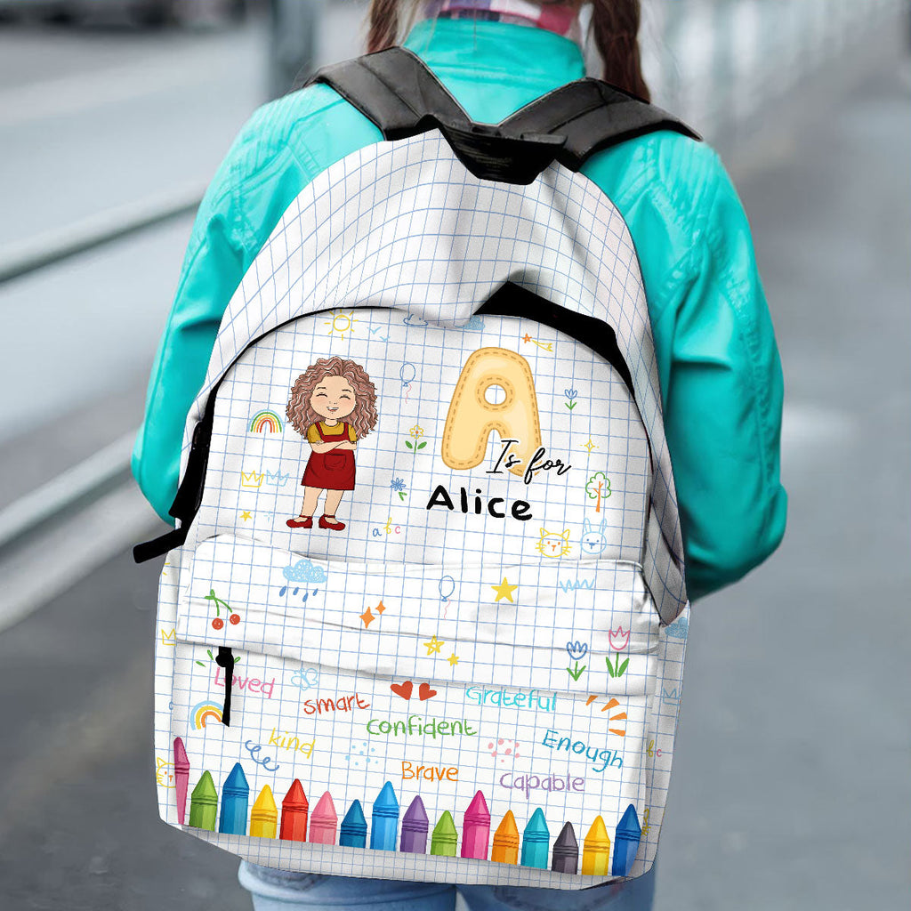 Back To School - Personalized Backpack