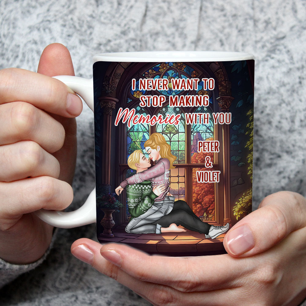 Custom Christmas & Birthday Keepsake Gift • I Love You More With Each Passing Year - Personalized Coffee Mug