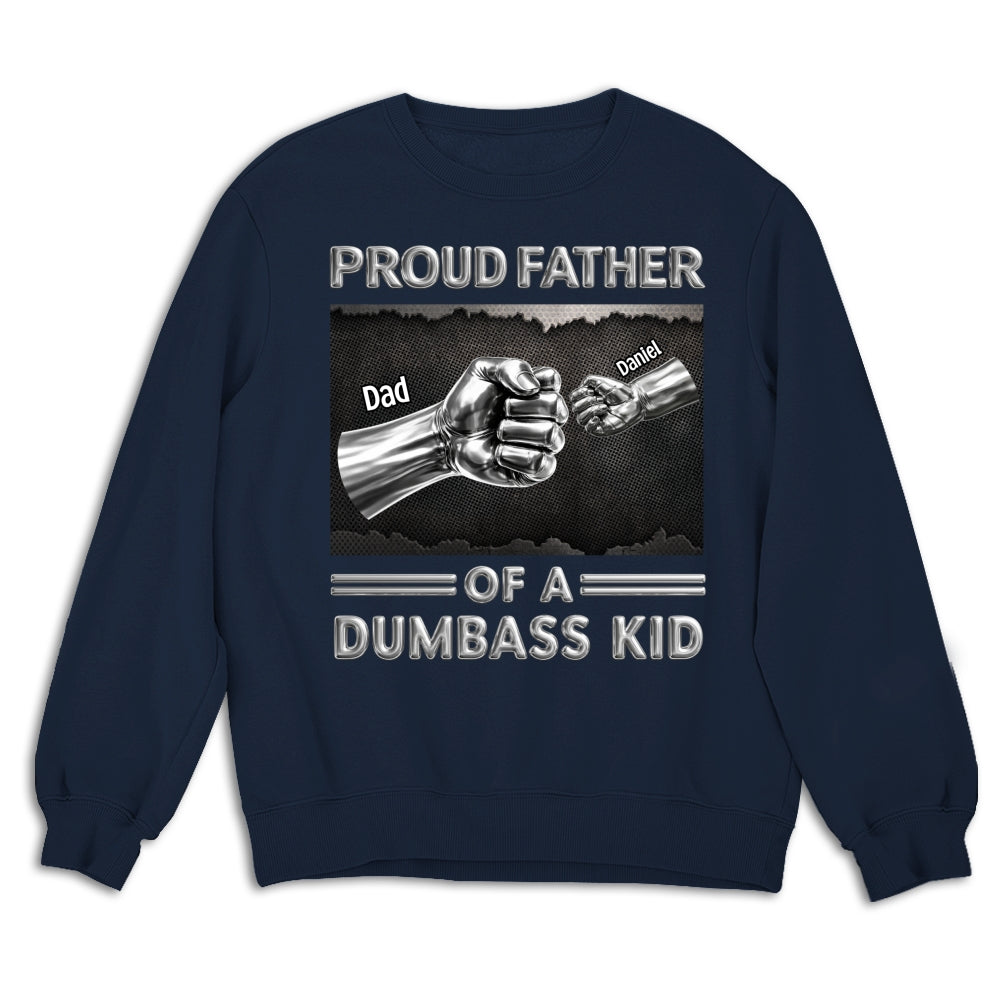 Custom Father's Day, Special Gift for Dad & Grandpa • Proud Daddy - Personalized Shirt