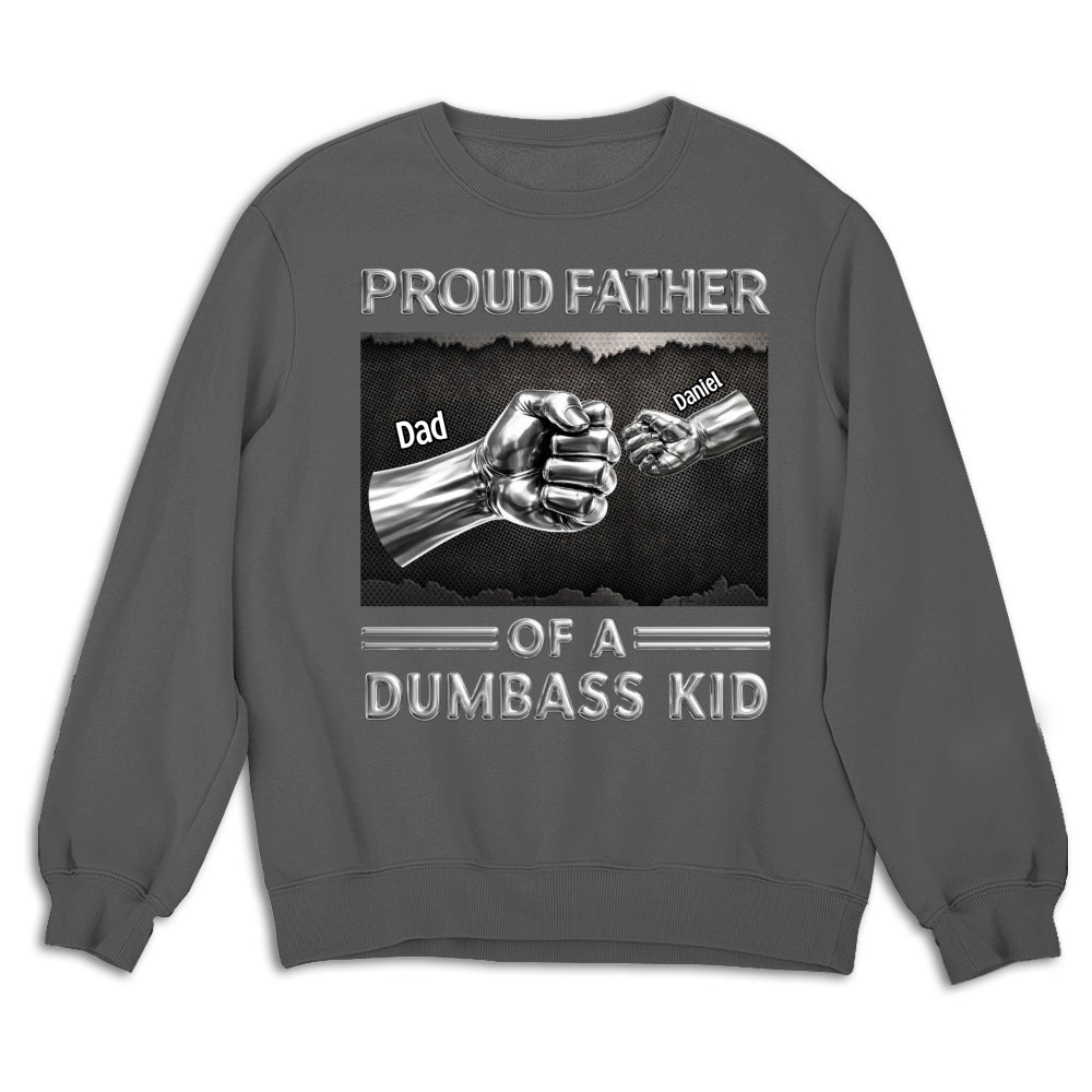 Custom Father's Day, Special Gift for Dad & Grandpa • Proud Daddy - Personalized Shirt