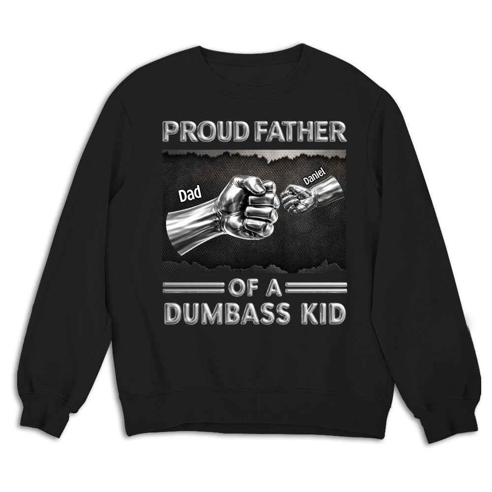 Custom Father's Day, Special Gift for Dad & Grandpa • Proud Daddy - Personalized Shirt