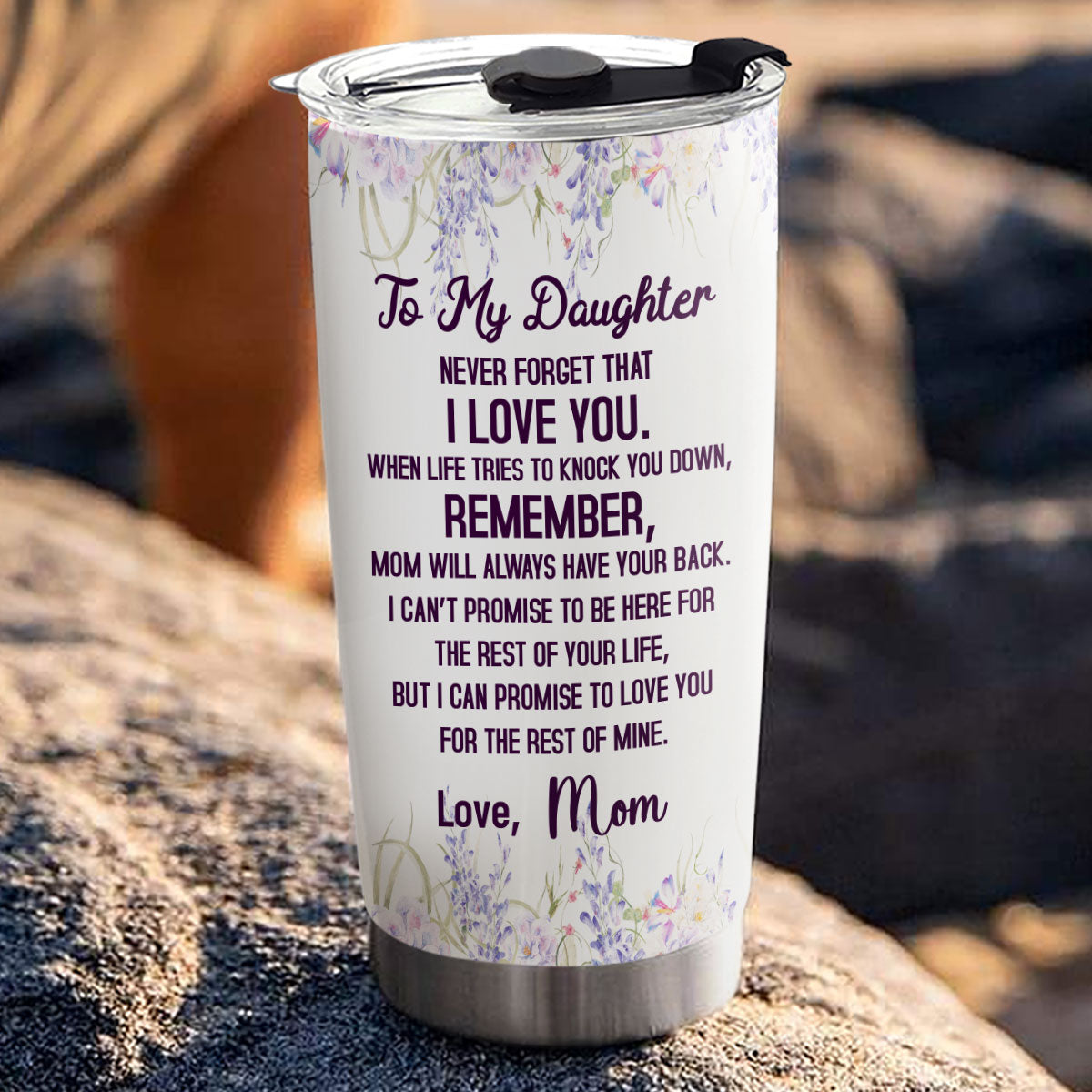 Custom Christmas Birthday Gifts For Daughter • Always Love You My Daughter - Personalized Tumbler