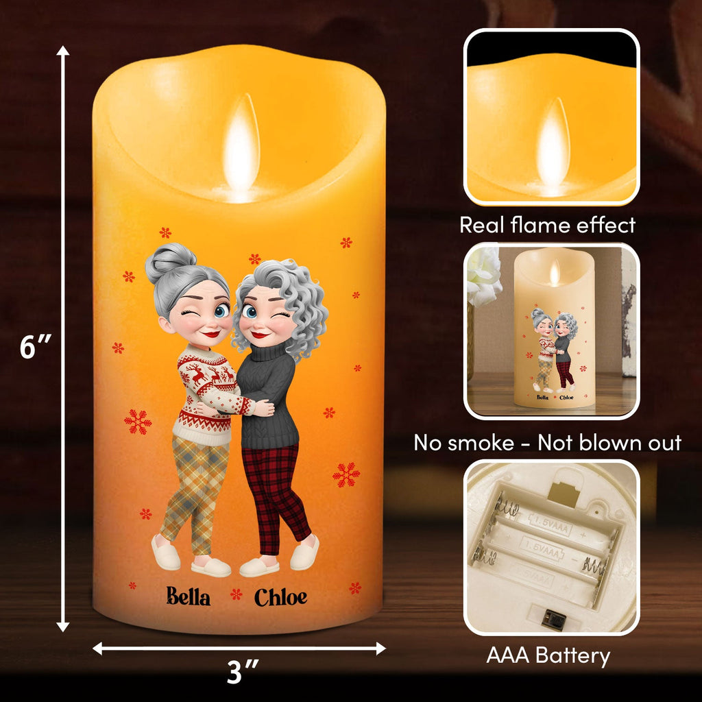 Warm Wishes - Personalized LED Candle