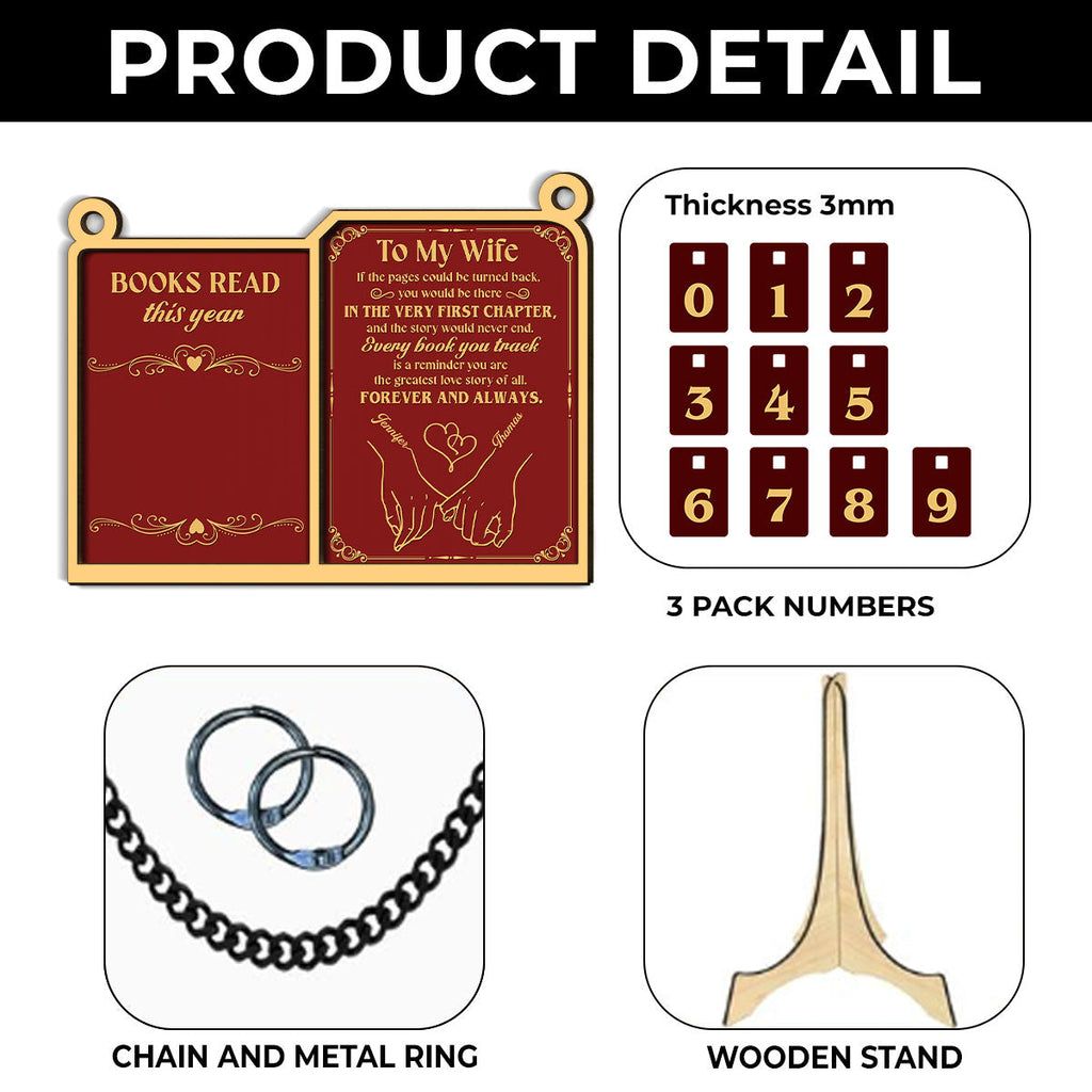 Forever And Always - Personalized Tracker Sign