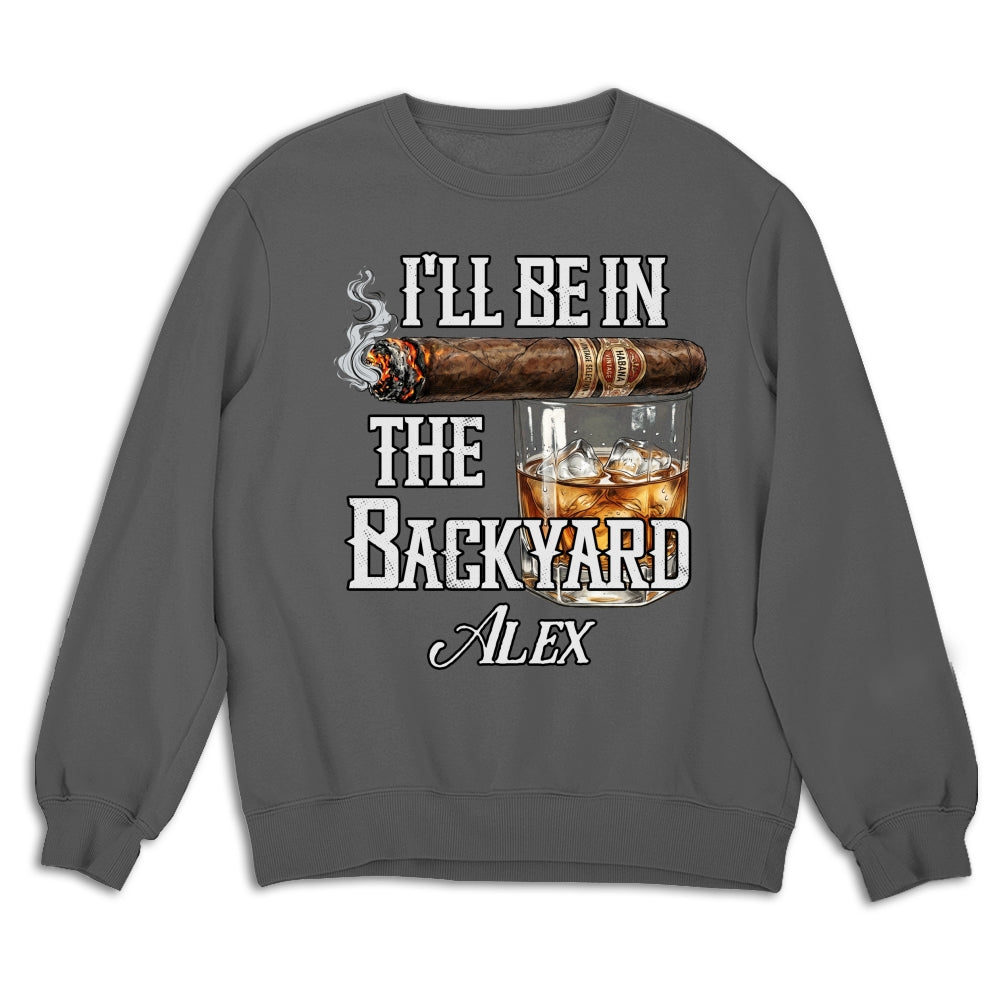 Custom Christmas & Birthday Keepsake Gift • There Will Be Me In The Backyard - Personalized Shirt