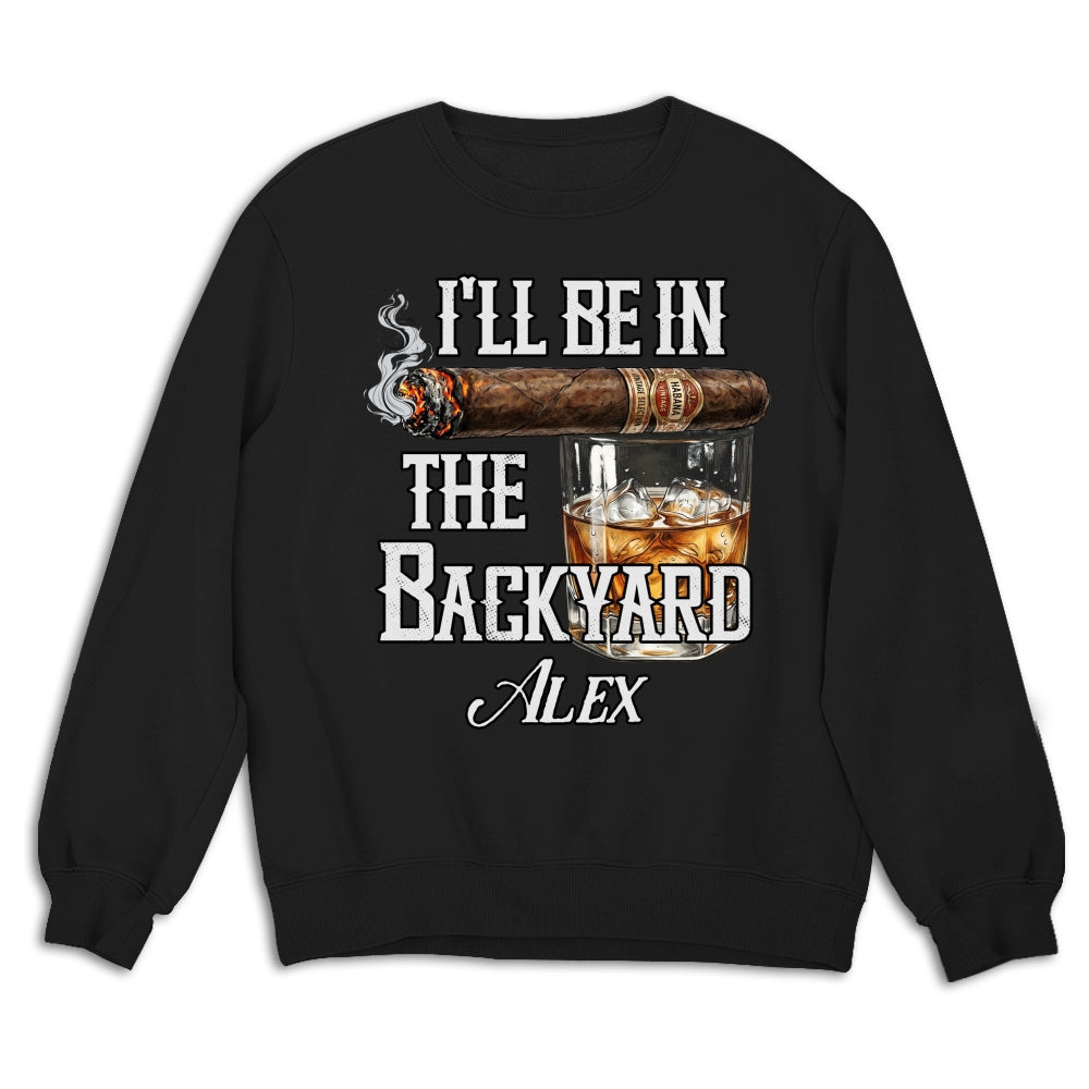 Custom Christmas & Birthday Keepsake Gift • There Will Be Me In The Backyard - Personalized Shirt