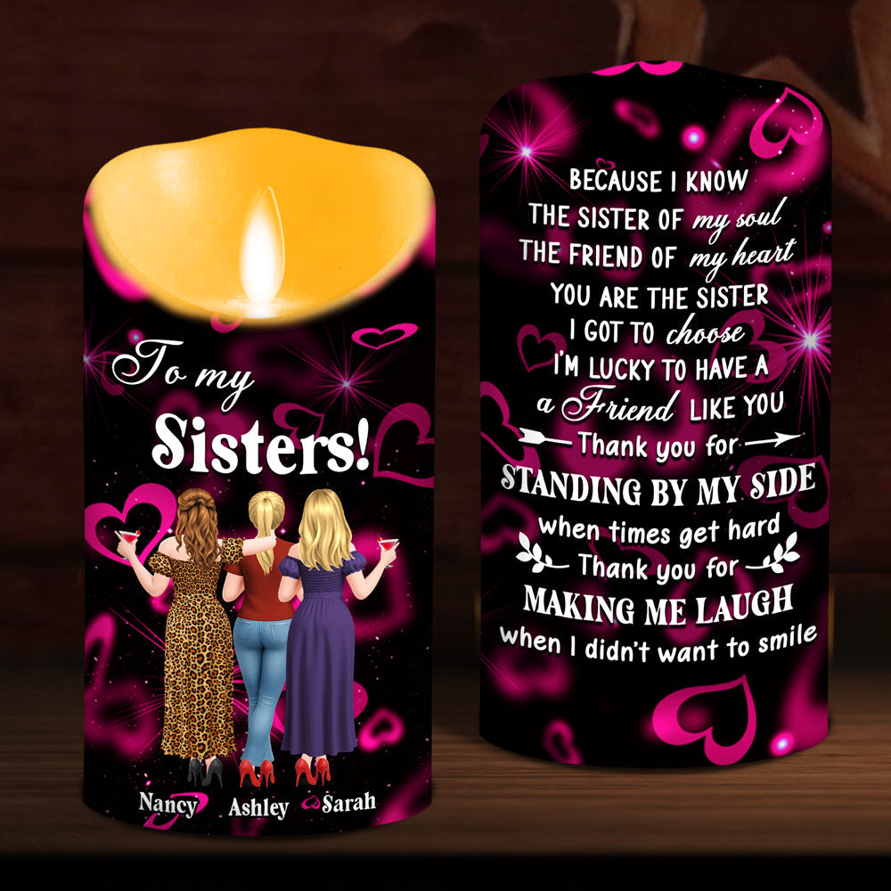No Matter What Happens - Personalized LED Candle
