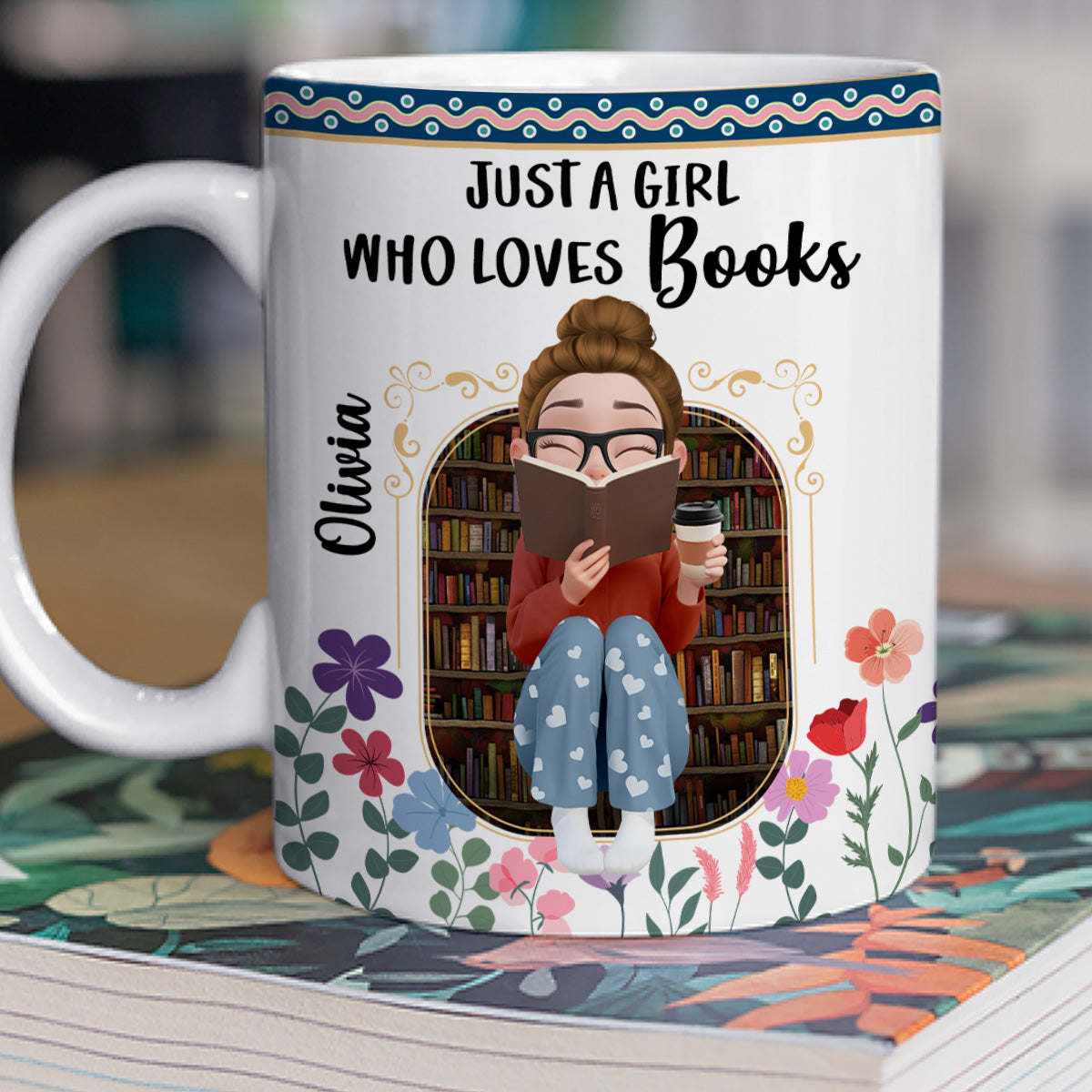 Custom Christmas & Birthday Keepsake Gift • Forever Chasing My Next Story - Personalized Coffee Mug