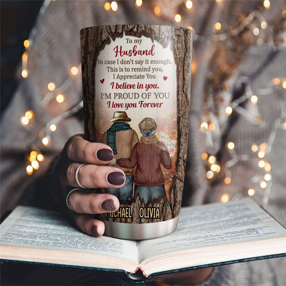 Custom Christmas Anniversary Gifts For Wife • Reminder For You - Personalized Tumbler