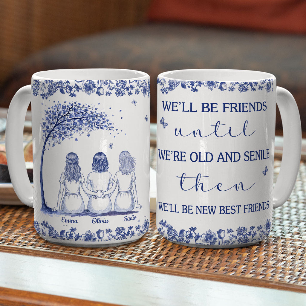 Custom Christmas & Birthday Keepsake Gift • Friendship For A Lifetime - Personalized Coffee Mug