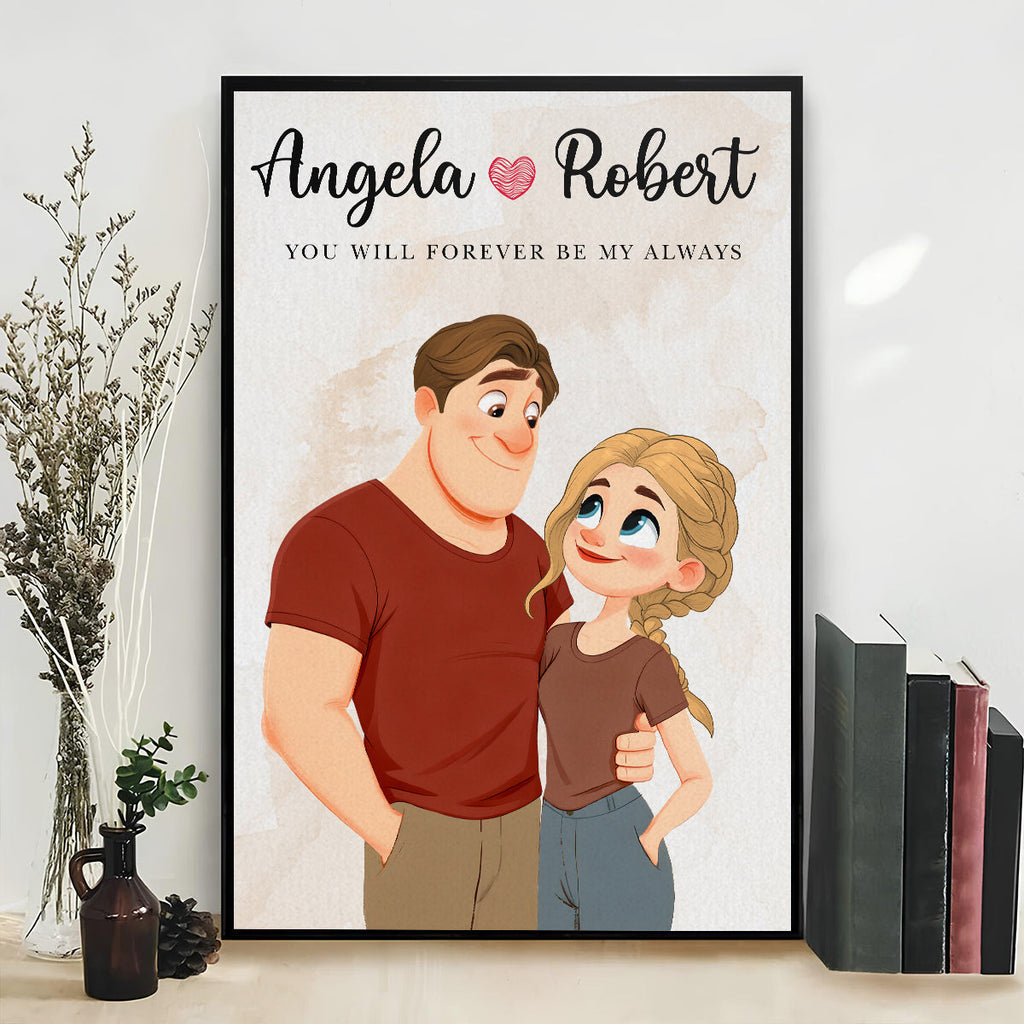 Always And Forever Us - Personalized Poster