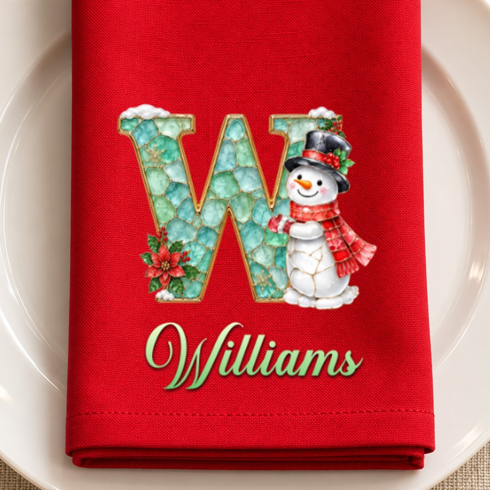 Family Party - Personalized Napkin