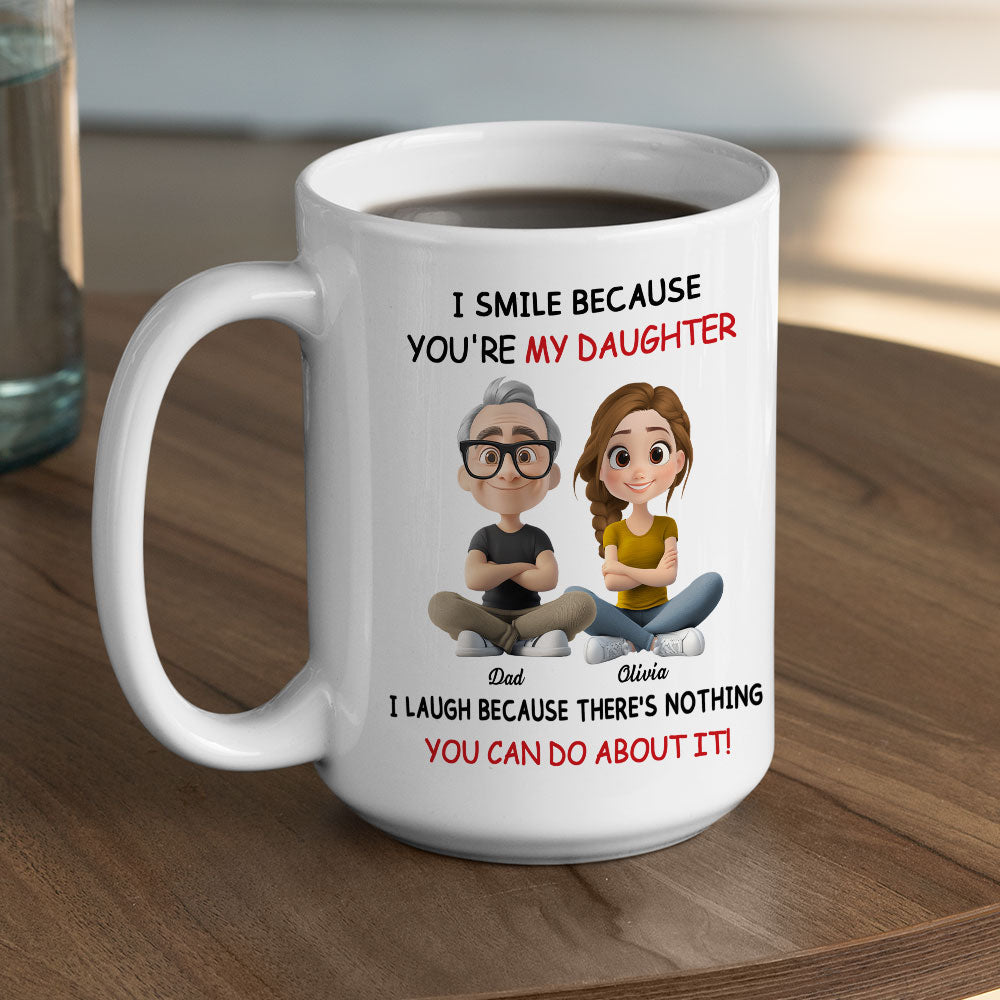 Custom Christmas & Birthday Gift for Daughter • My Daughter - Personalized Coffee Mug