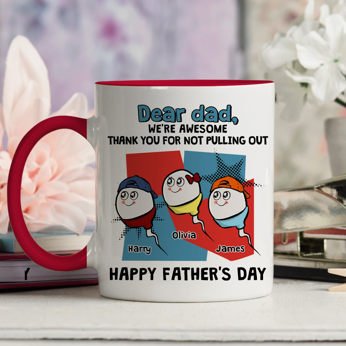 Custom Anniversary Keepsake Gifts For Couple • Created By A Legend - Personalized Accent Mug