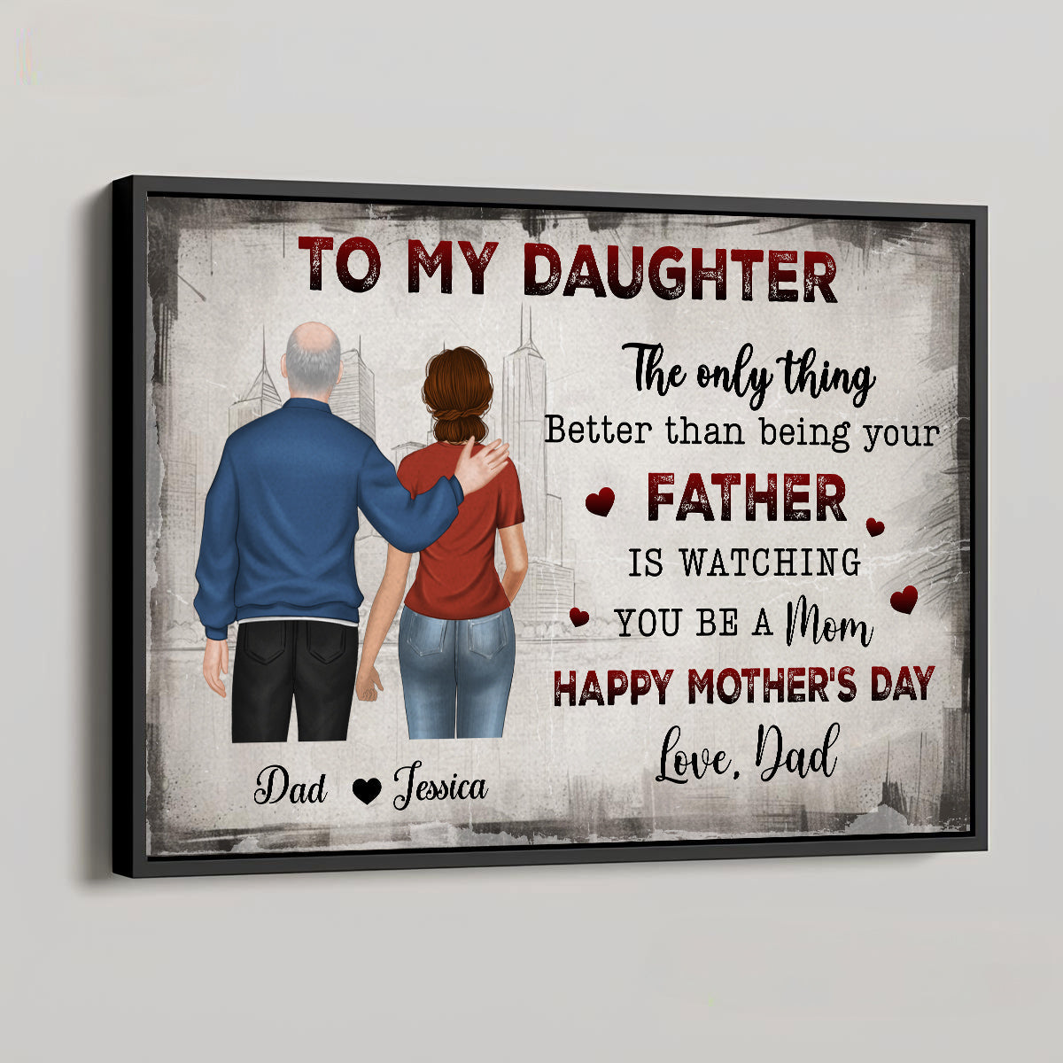 You Make Us Proud Every Day - Personalized Poster