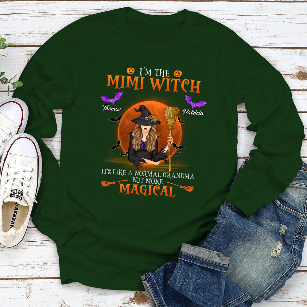 I Am A Grandma Witch - Personalized Shirt