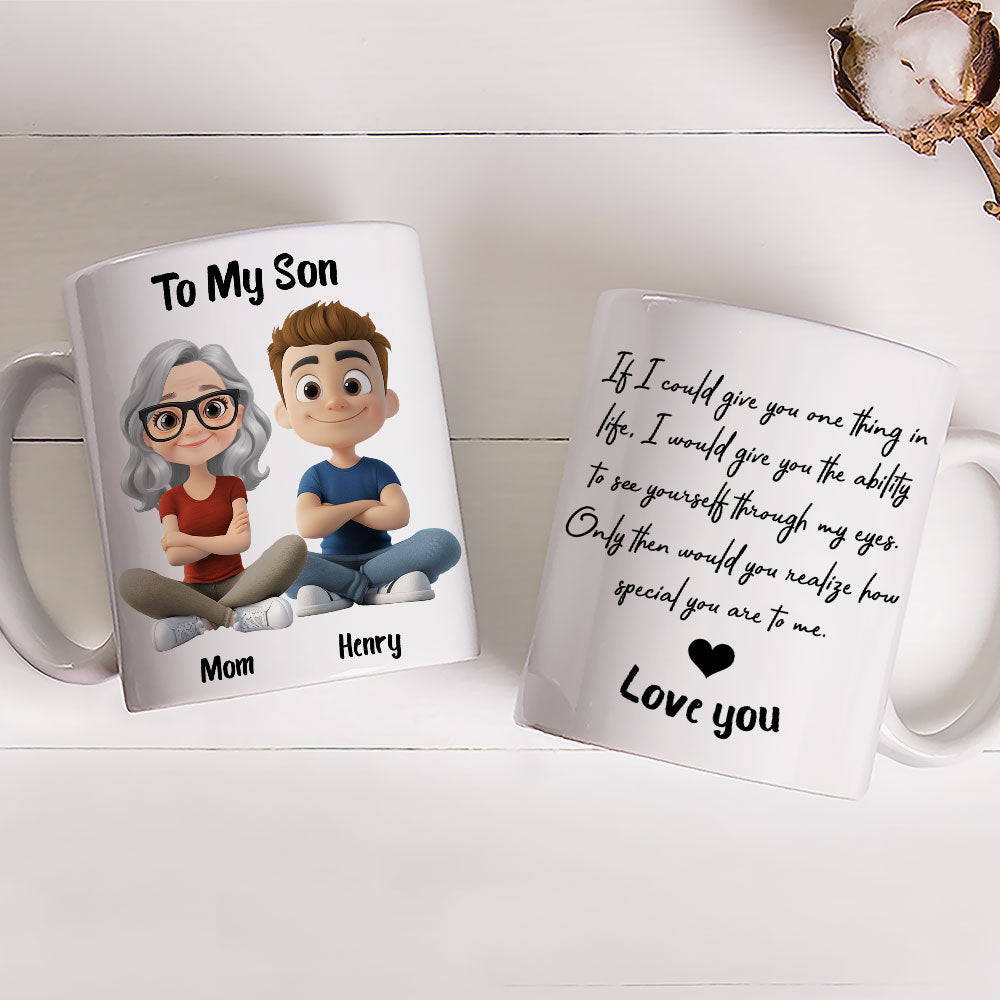 Custom Christmas & Birthday Gift for Son • You Are Special - Personalized Coffee Mug