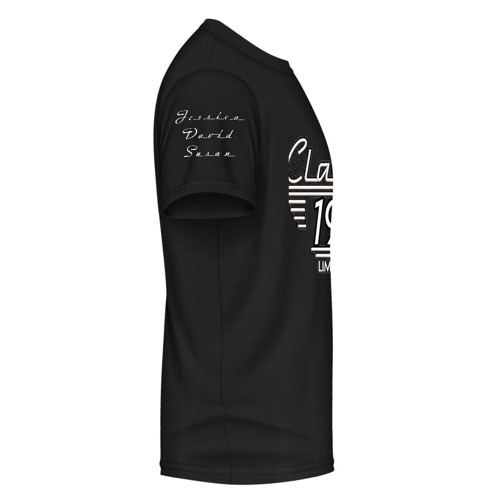 Custom Father's Day, Special Gift for Dad & Grandpa • Classic Edition - Personalized Shirt With Design On Sleeve