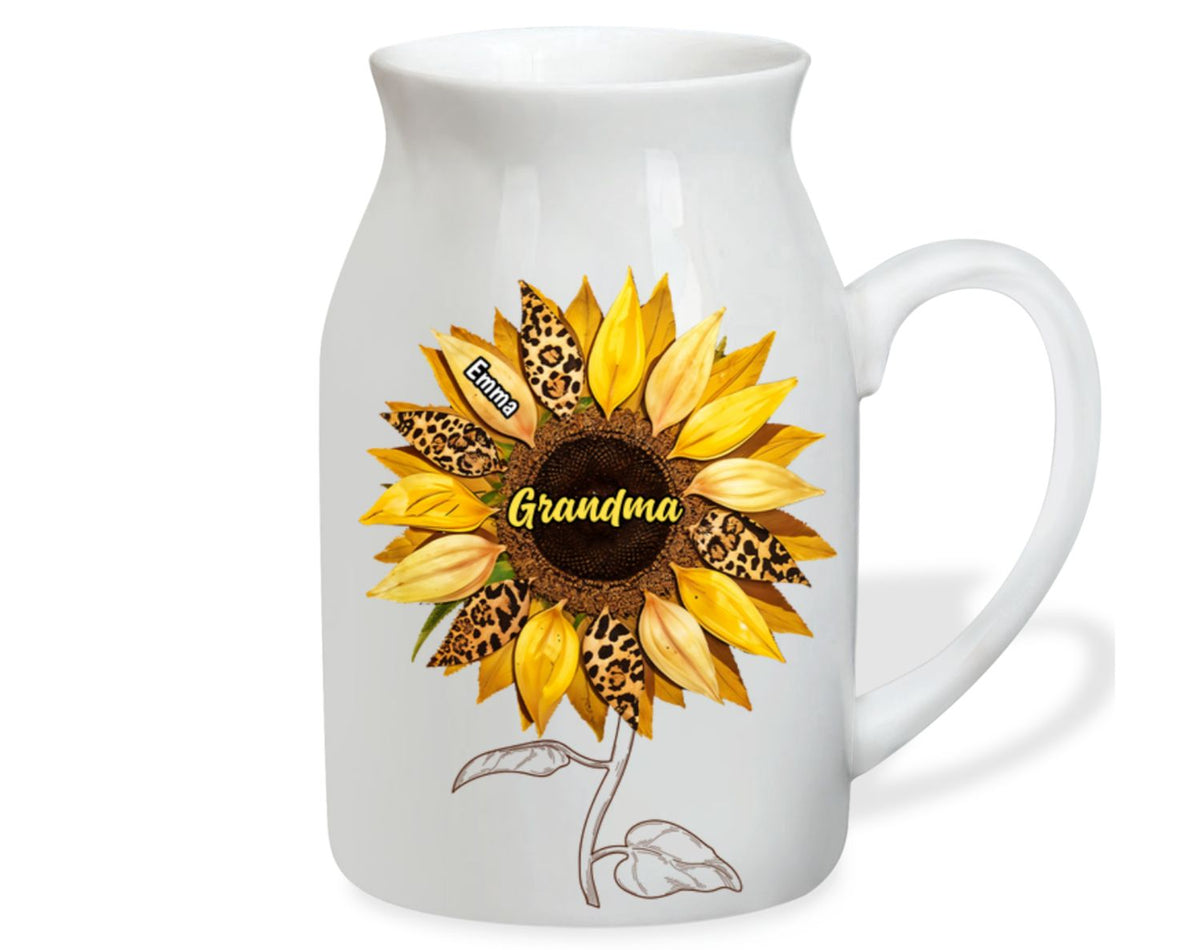 Grandma Love - Personalized Flower Vase