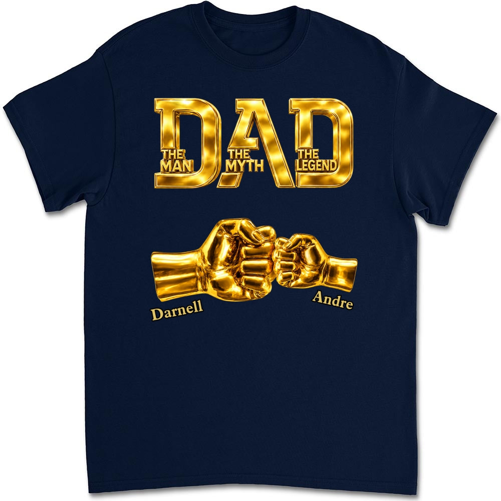 Custom Christmas Anniversary Keepsake Gifts For Husband • Dad The Legend - Personalized Shirt