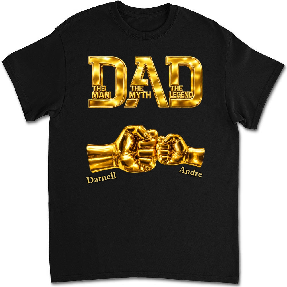 Custom Christmas Anniversary Keepsake Gifts For Husband • Dad The Legend - Personalized Shirt