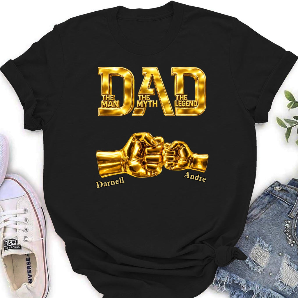Custom Christmas Anniversary Keepsake Gifts For Husband • Dad The Legend - Personalized Shirt